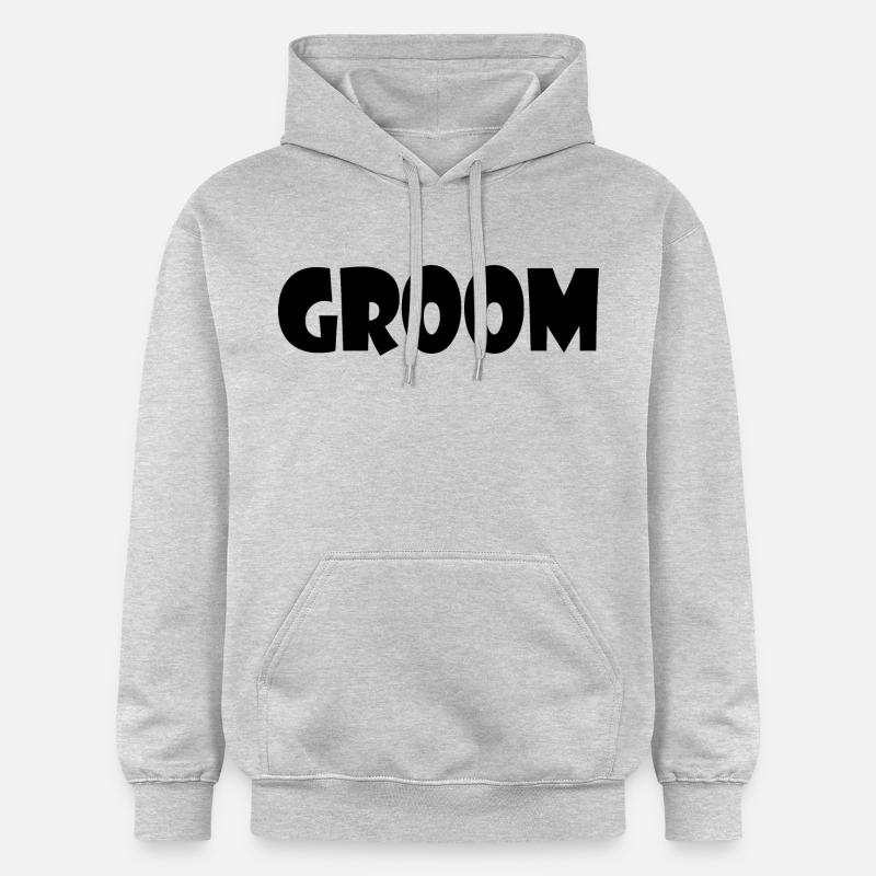 Groom - Sweat à capuche Softstyle® Gildan Unisexe - gris clair chiné