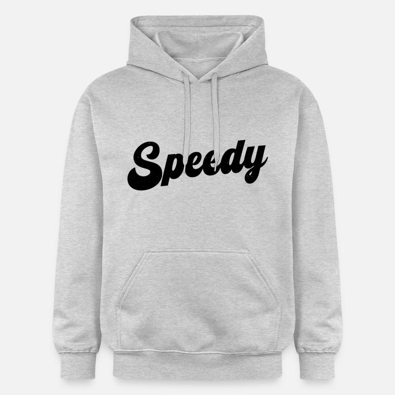 Rapide - Sweat à capuche Softstyle® Gildan Unisexe - gris clair chiné