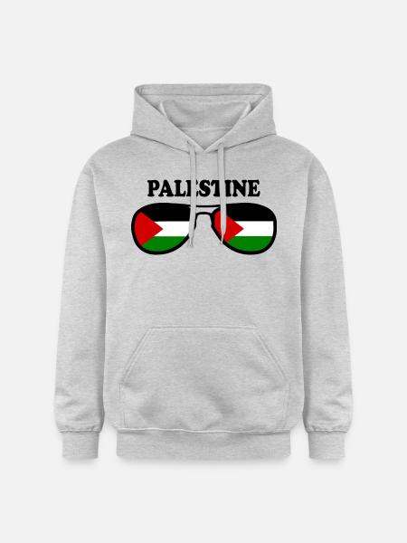 palestina - Gildan Unisex Softstyle® Midweight Hoodie - light heather grey