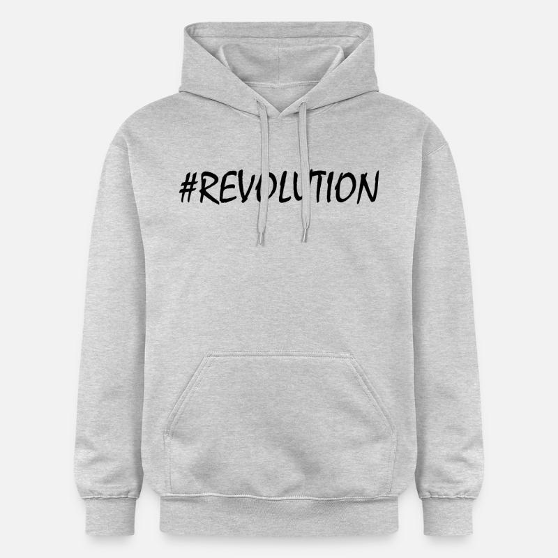 Revolution - Sweat à capuche Softstyle® Gildan Unisexe - gris clair chiné