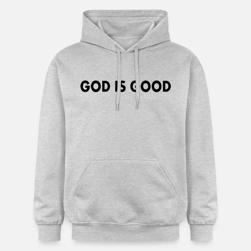 God is good - Sweat à capuche Softstyle® Gildan Unisexe - gris clair chiné