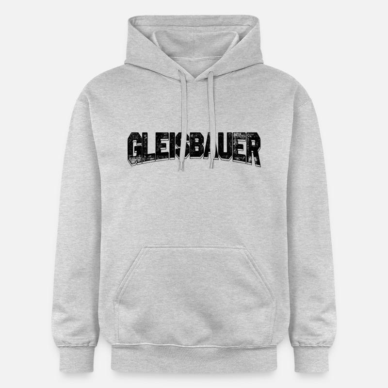 Constructeurs de pistes - Sweat à capuche Softstyle® Gildan Unisexe - gris clair chiné