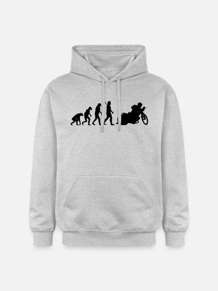 Speedway - Gildan Unisex Softstyle® Midweight Hoodie - Hellgrau meliert