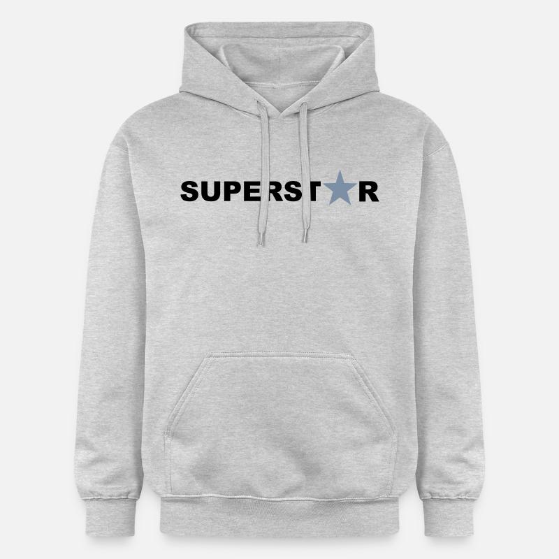 Superstar - Sweat à capuche Softstyle® Gildan Unisexe - gris clair chiné
