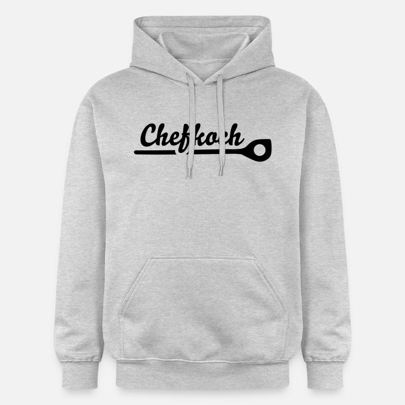 Cuisinier - Sweat à capuche Softstyle® Gildan Unisexe - gris clair chiné