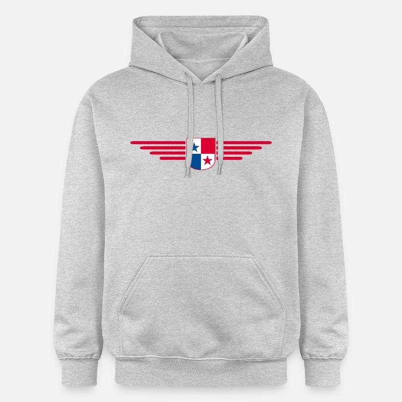Conception du t-shirt Panama - Sweat à capuche Softstyle® Gildan Unisexe - gris clair chiné