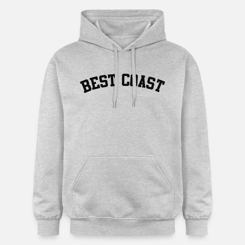 Meilleure côte - Sweat à capuche Softstyle® Gildan Unisexe - gris clair chiné