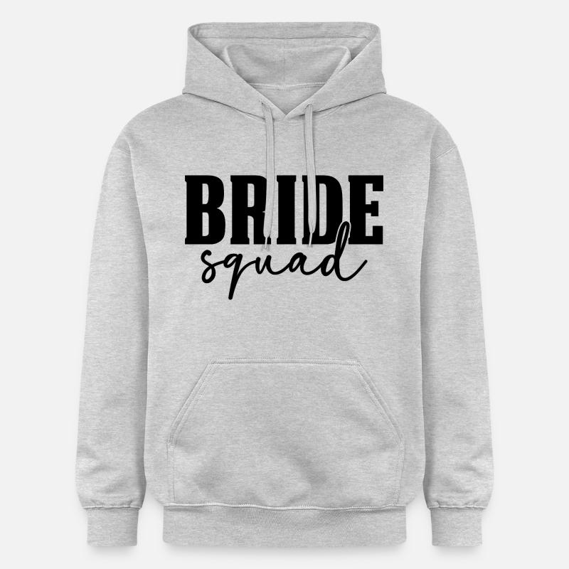 Escouade de la mariée - Sweat à capuche Softstyle® Gildan Unisexe - gris clair chiné