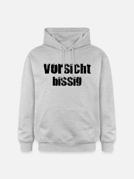 Beware of Snappy Black - Gildan Unisex Softstyle® Midweight Hoodie - light heather grey