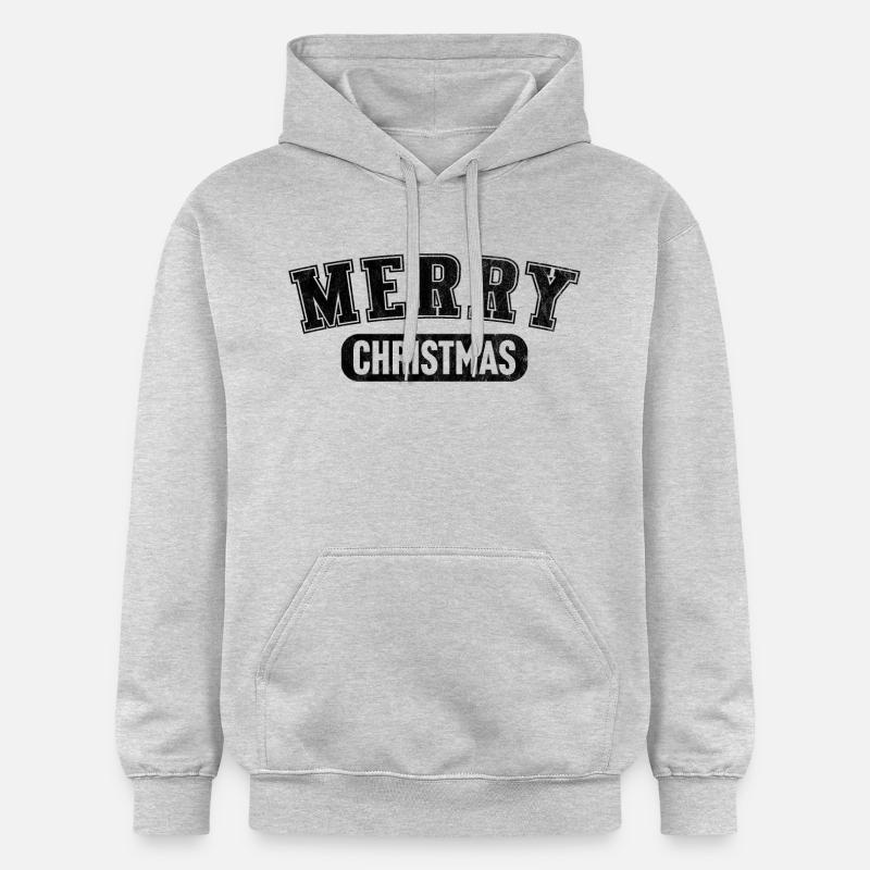 Joyeux Noël - Sweat à capuche Softstyle® Gildan Unisexe - gris clair chiné