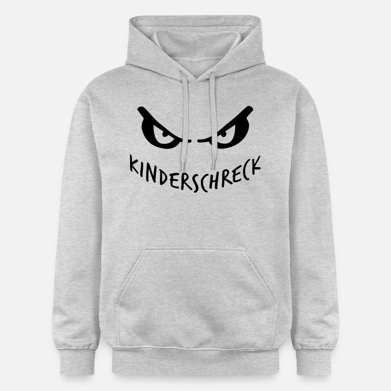 enfants effrayés - Sweat à capuche Softstyle® Gildan Unisexe - gris clair chiné