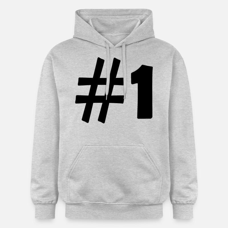 #1 - Sweat à capuche Softstyle® Gildan Unisexe - gris clair chiné