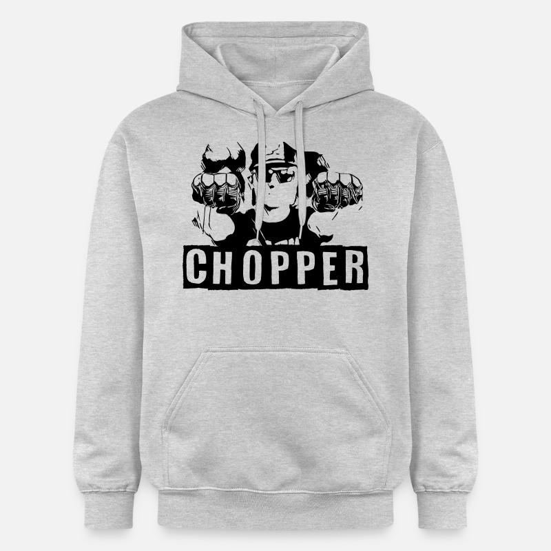 hachoir - Sweat à capuche Softstyle® Gildan Unisexe - gris clair chiné