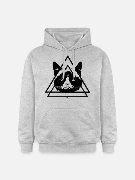 Cat. - Gildan Unisex Softstyle® Midweight Hoodie - light heather grey