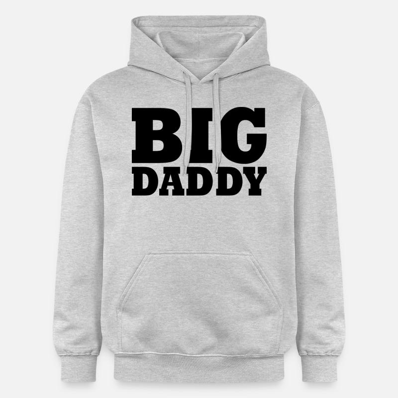 BIG DADDY - Sweat à capuche Softstyle® Gildan Unisexe - gris clair chiné