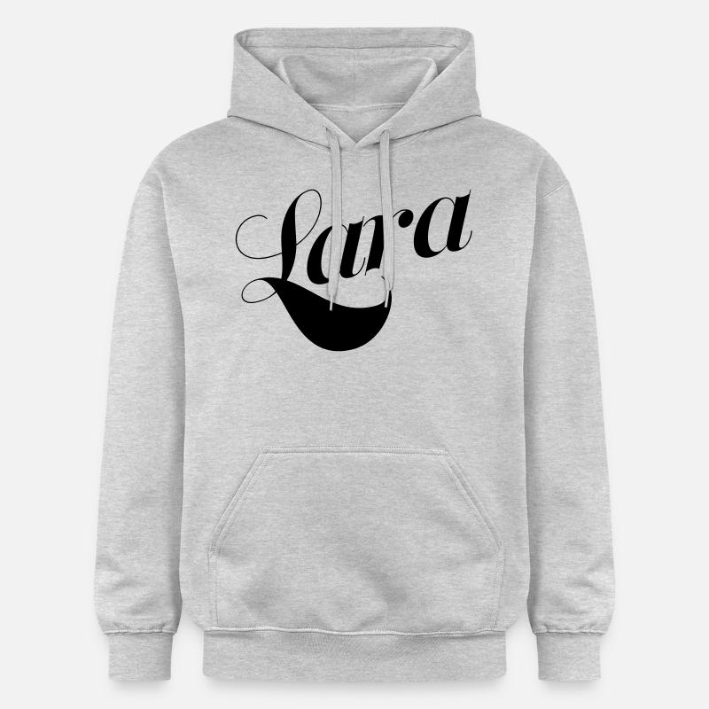 Lara - Sweat à capuche Softstyle® Gildan Unisexe - gris clair chiné