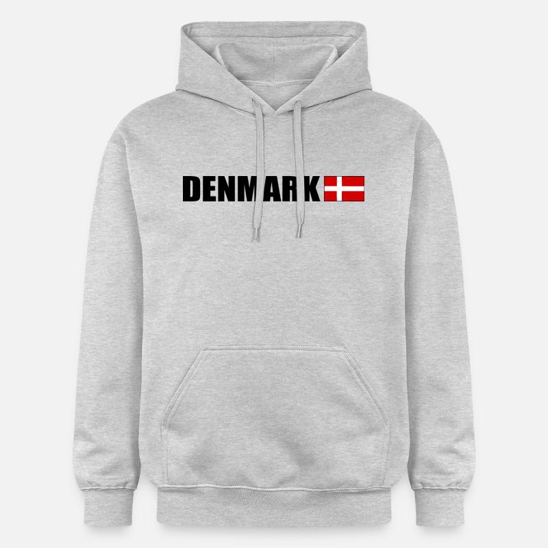 Danemark - Sweat à capuche Softstyle® Gildan Unisexe - gris clair chiné