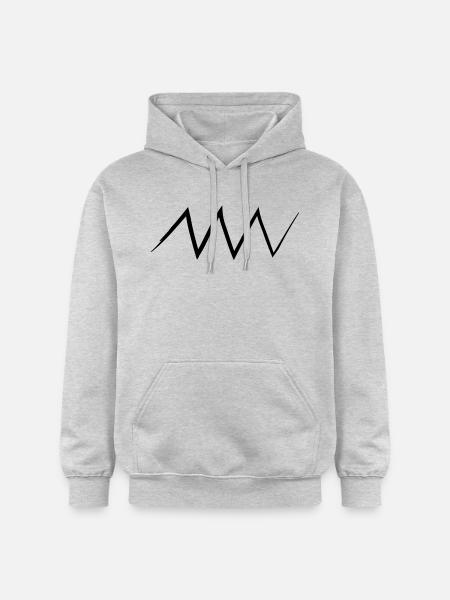 Rogue tines 1c Vicious Dog - Gildan Unisex Softstyle® Midweight Hoodie - light heather grey
