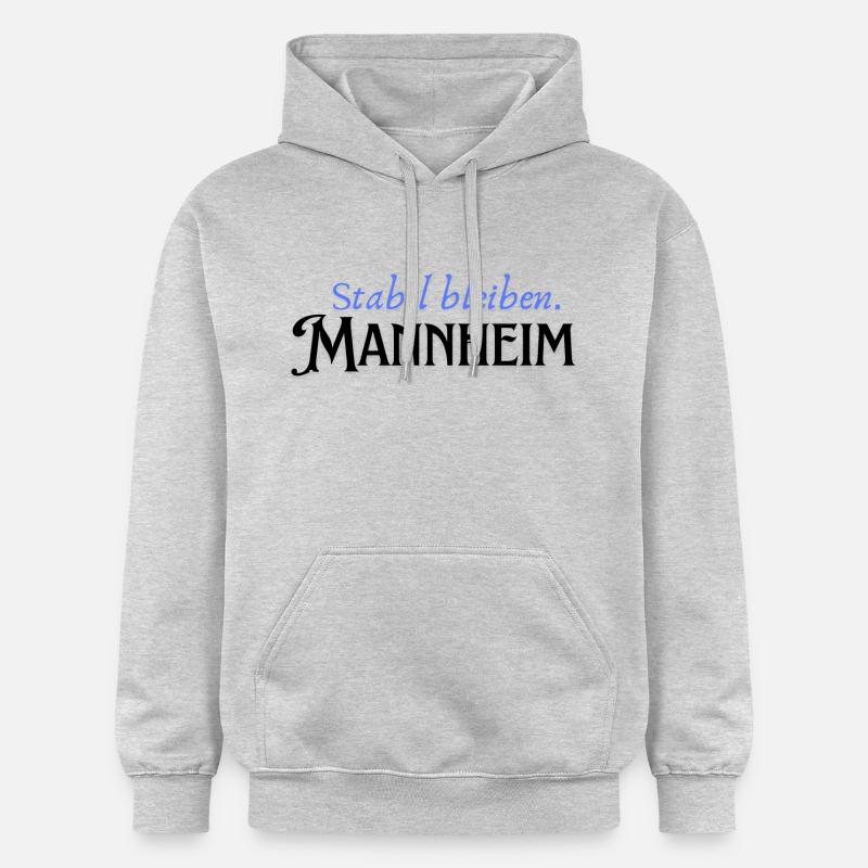 Rester stable à Mannheim - Sweat à capuche Softstyle® Gildan Unisexe - gris clair chiné