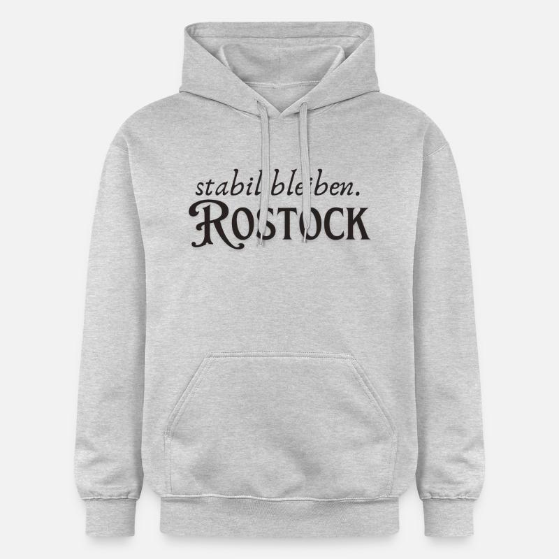 Rester stable Rostock - Sweat à capuche Softstyle® Gildan Unisexe - gris clair chiné