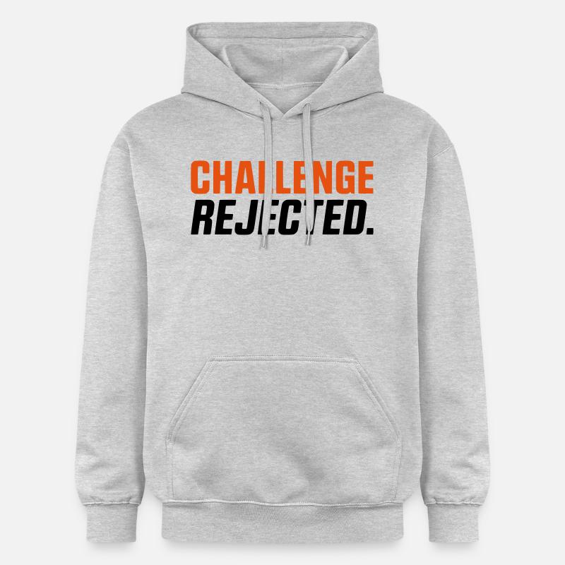 CHALLENGE REFUSEE / REJETÉE - Sweat à capuche Softstyle® Gildan Unisexe - gris clair chiné