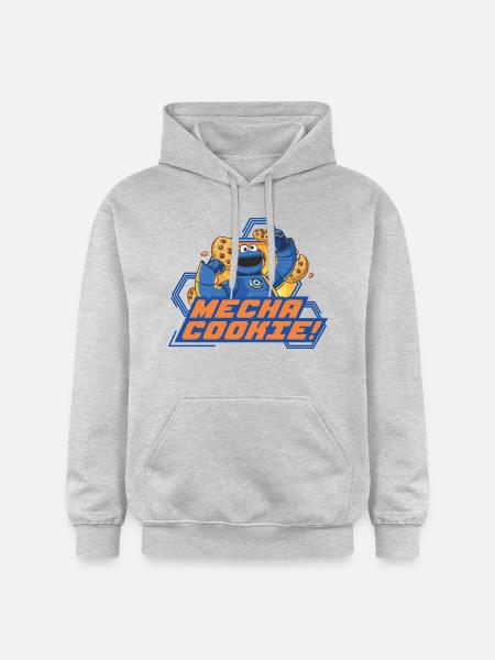 Mecha Builders Mecha Cookie - Gildan Unisex Softstyle® Midweight Hoodie - light heather grey