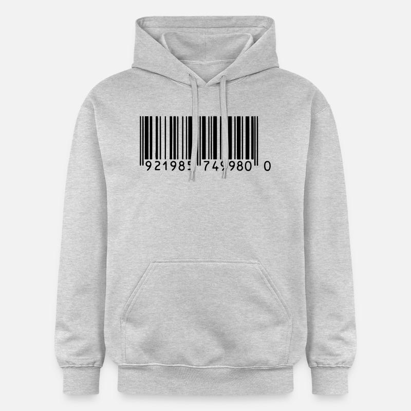 barcodef1 - Sweat à capuche Softstyle® Gildan Unisexe - gris clair chiné