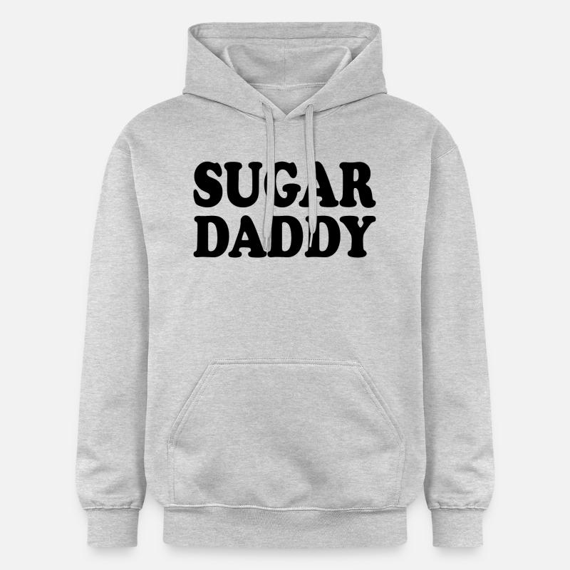 Sugar daddy - Sweat à capuche Softstyle® Gildan Unisexe - gris clair chiné