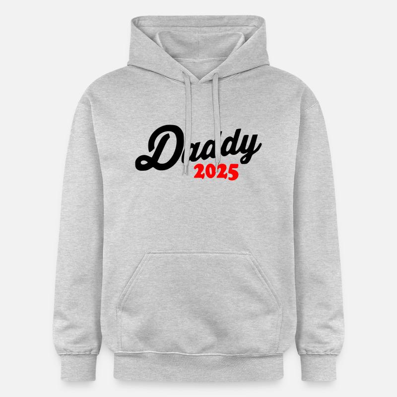 Daddy 2025 - Sweat à capuche Softstyle® Gildan Unisexe - gris clair chiné