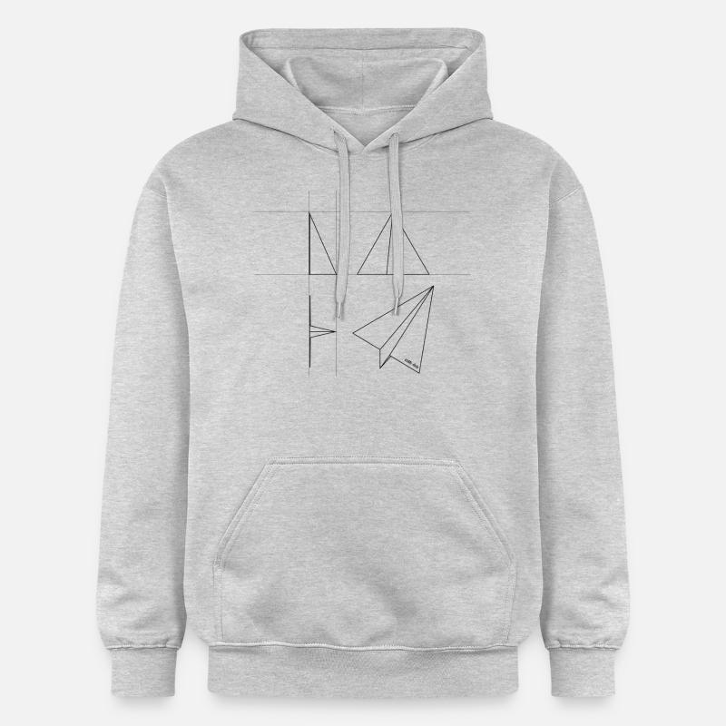 Plan de définition - Sweat à capuche Softstyle® Gildan Unisexe - gris clair chiné