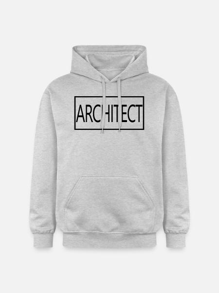 Architect Proud Graduated Architect Student - Gildan Unisex Softstyle® Midweight Hoodie - light heather grey