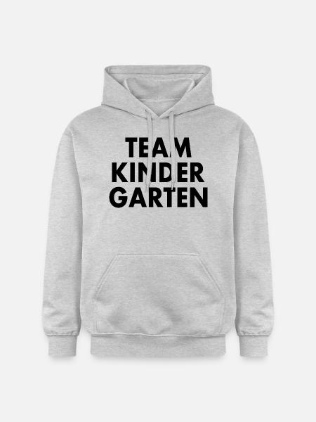 Team kindergarten - Gildan Unisex Softstyle® Midweight Hoodie - Hellgrau meliert