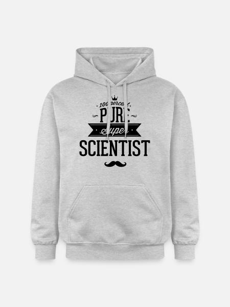 To 100% scientists - Gildan Unisex Softstyle® Midweight Hoodie - light heather grey