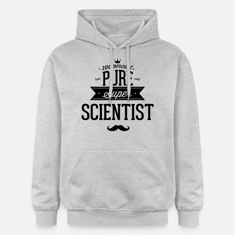 100 % scientifiques - Sweat à capuche Softstyle® Gildan Unisexe - gris clair chiné