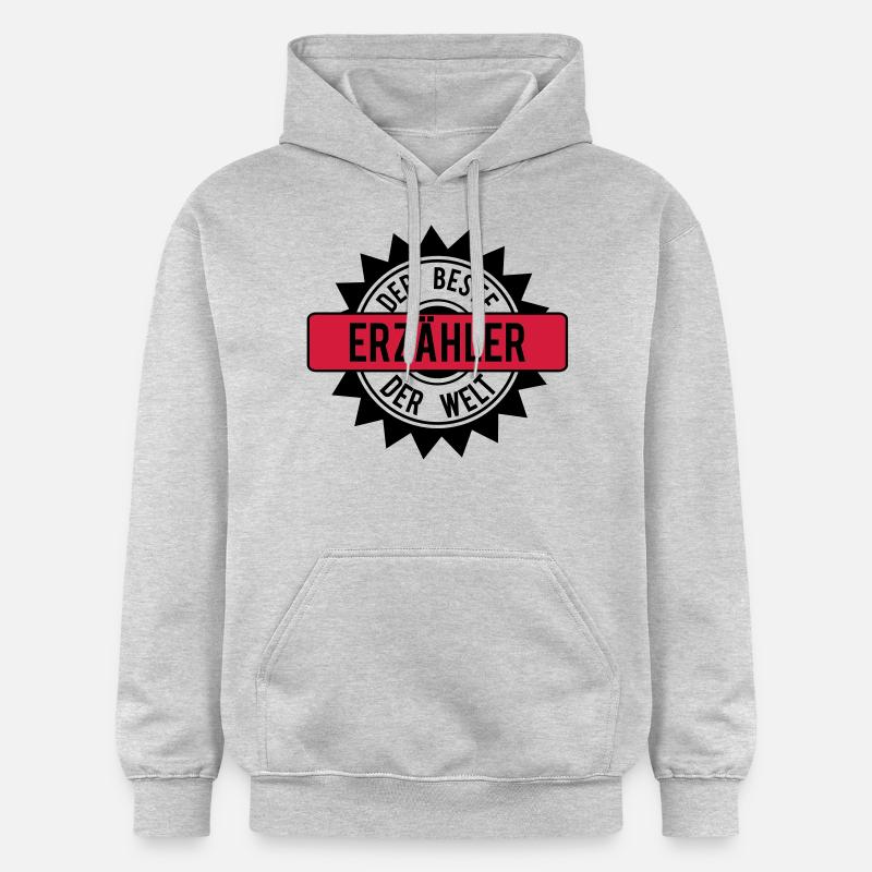 le meilleur 2c erzaehler - Sweat à capuche Softstyle® Gildan Unisexe - gris clair chiné