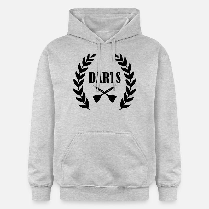 darts - Sweat à capuche Softstyle® Gildan Unisexe - gris clair chiné