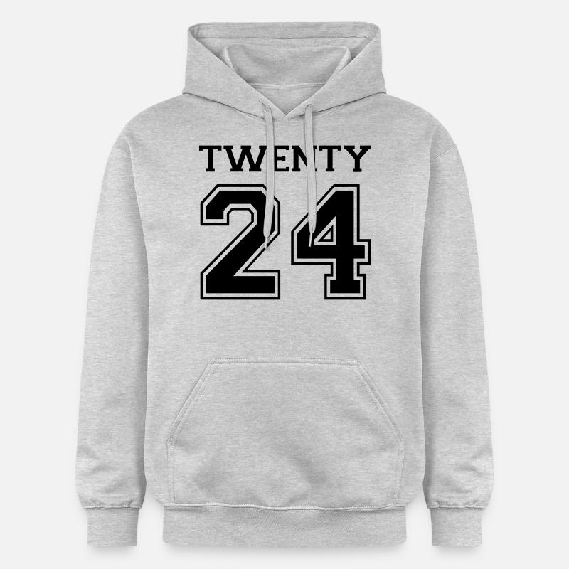 2024 - Sweat à capuche Softstyle® Gildan Unisexe - gris clair chiné