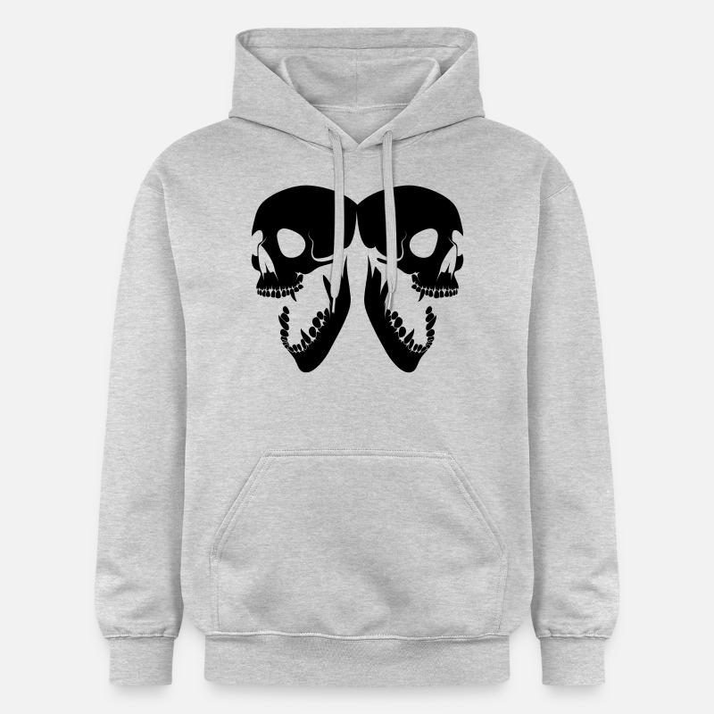 skulls - Sweat à capuche Softstyle® Gildan Unisexe - gris clair chiné