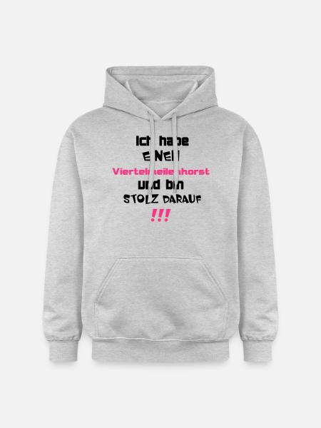 Viertelmeilenhorst - Gildan Unisex Softstyle® Midweight Hoodie - Hellgrau meliert