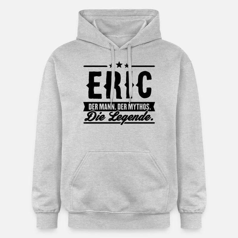 Man Myth Legend Eric - Sweat à capuche Softstyle® Gildan Unisexe - gris clair chiné