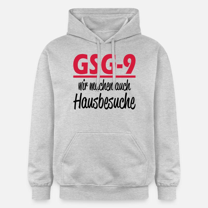 gsg9 - Sweat à capuche Softstyle® Gildan Unisexe - gris clair chiné
