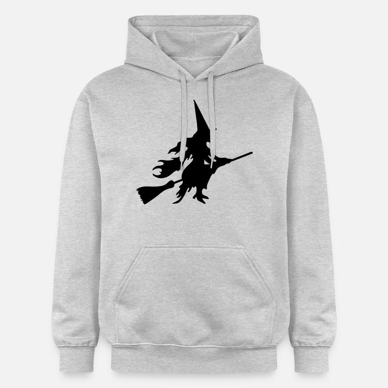 Sorcière - Sweat à capuche Softstyle® Gildan Unisexe - gris clair chiné