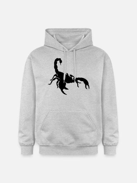 scorpion - Gildan Unisex Softstyle® Midweight Hoodie - light heather grey