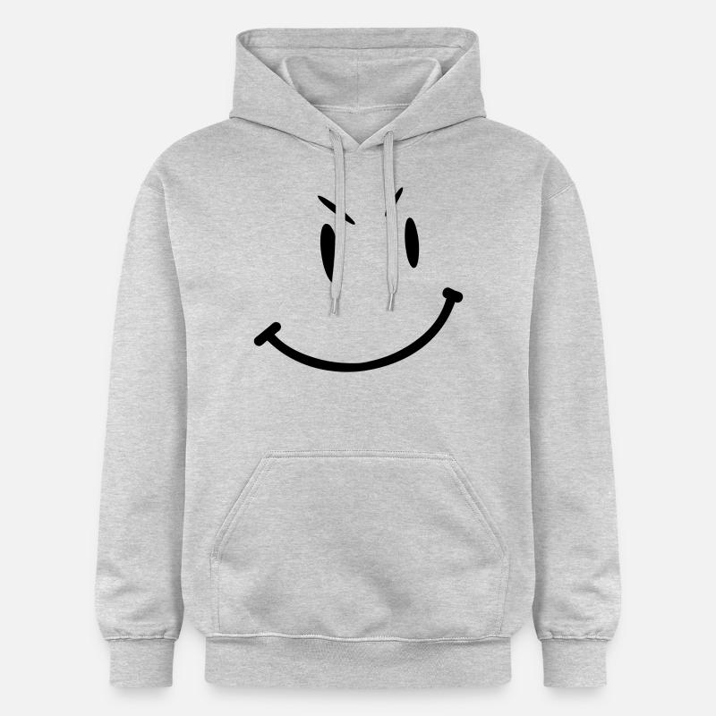 smile1 - Sweat à capuche Softstyle® Gildan Unisexe - gris clair chiné