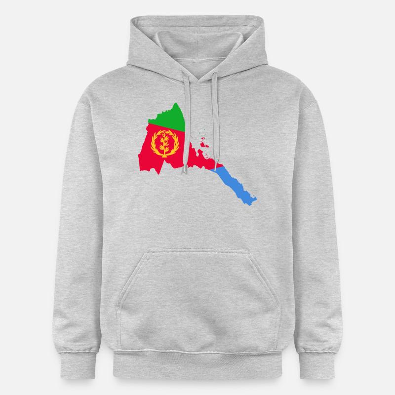 collection érythrée - Sweat à capuche Softstyle® Gildan Unisexe - gris clair chiné