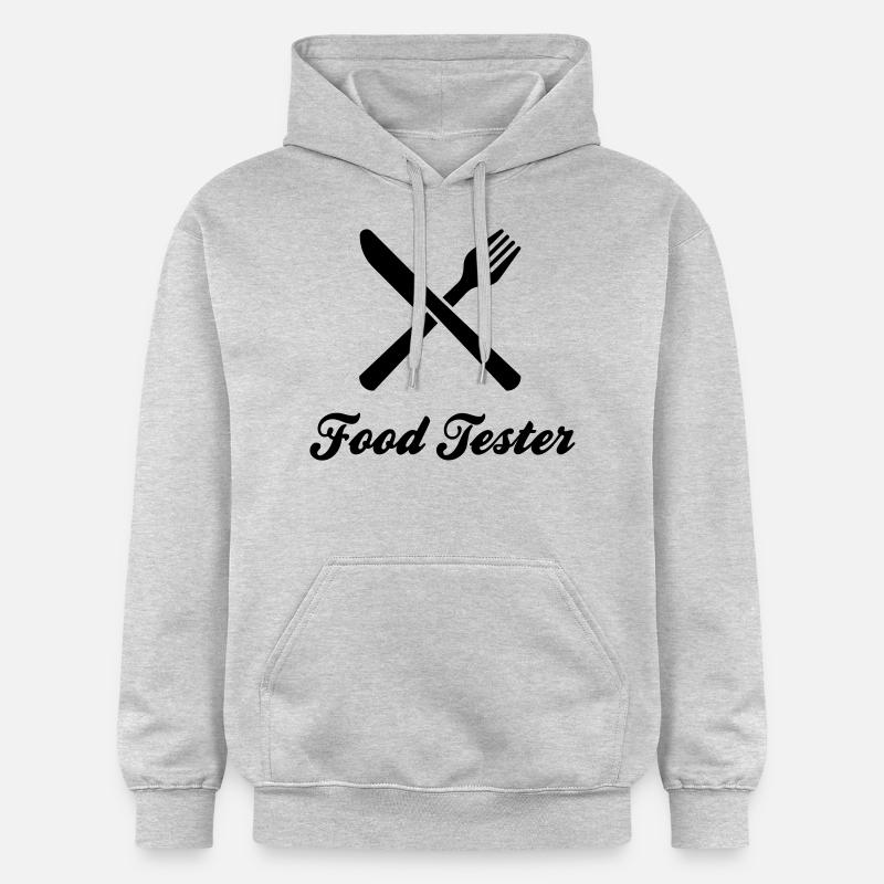 Manger - Sweat à capuche Softstyle® Gildan Unisexe - gris clair chiné