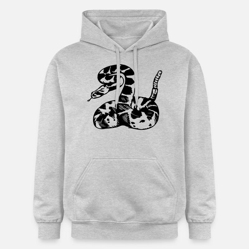 rattlesnake - Sweat à capuche Softstyle® Gildan Unisexe - gris clair chiné