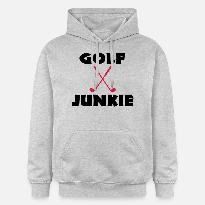 golf - Sweat à capuche Softstyle® Gildan Unisexe - gris clair chiné