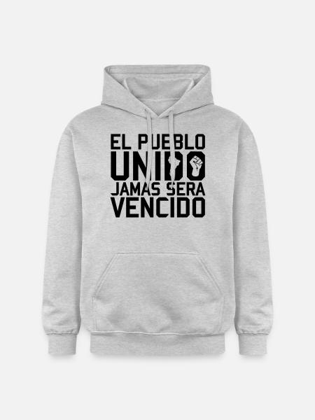 El Pueblo Unido - Sweat à capuche Softstyle® Gildan Unisexe - gris clair chiné