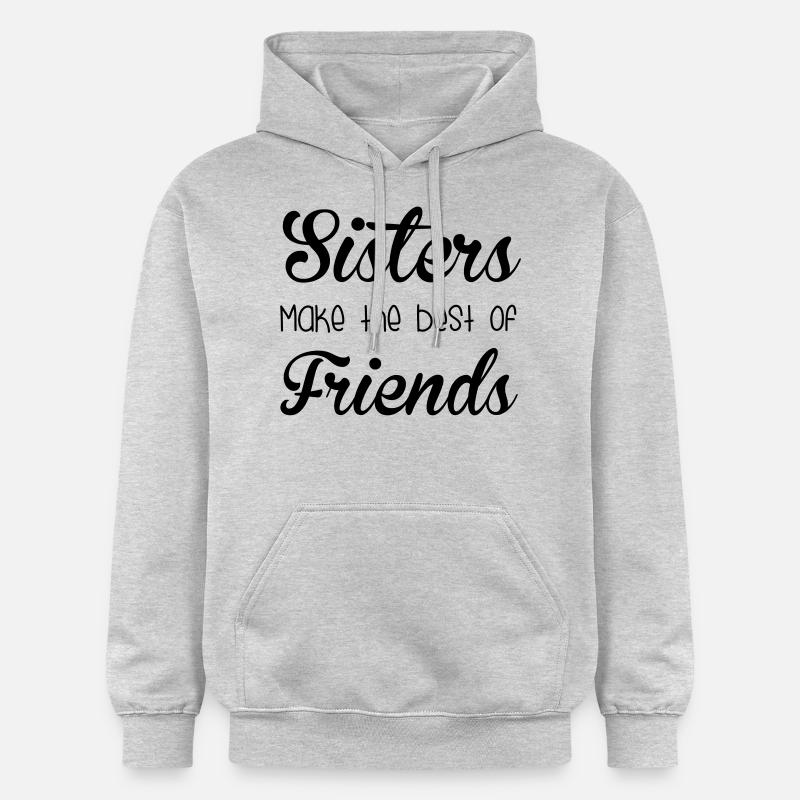 Sisters - Sweat à capuche Softstyle® Gildan Unisexe - gris clair chiné